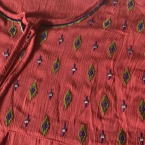 Tops - Loose Brand New Indian top with Hand Embroidery Tops - Loose Brand New Indian top with Hand Embroidery